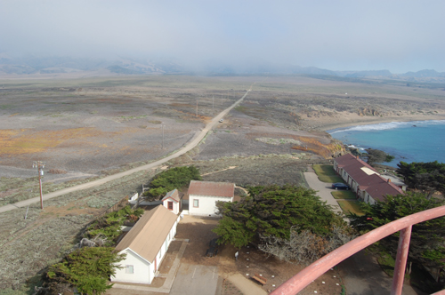 From the top of Piedras Blancas Lighthouse